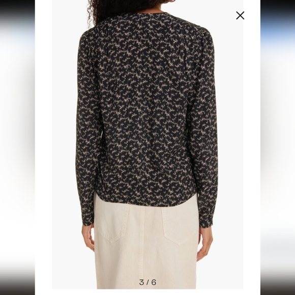 Eddy Long Sleeve Top Isabel Marant Étoile - Picture 3 of 9